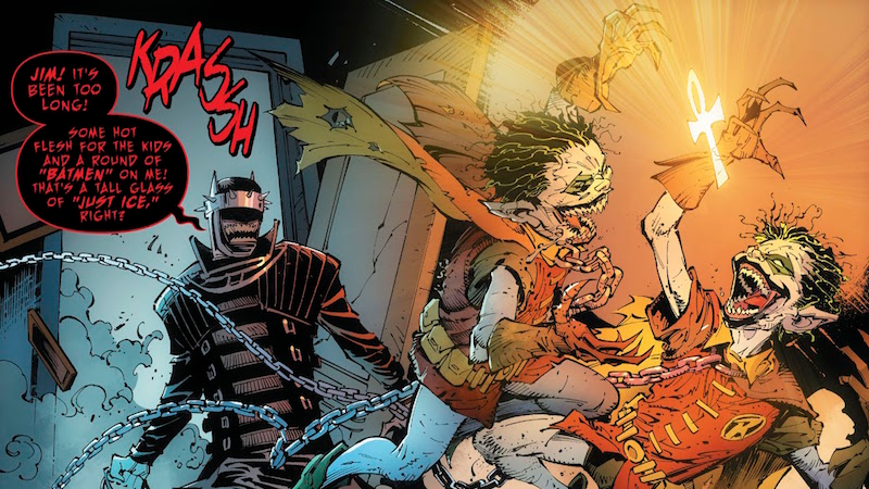 Illustration for article titled The Dark Knights of DC's Metal Are a Lot More Than Just Evil Batmen